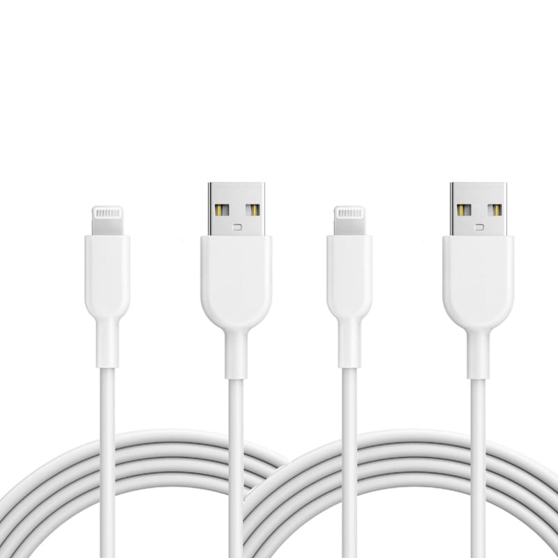 LA' FORTE Fast Apple iPhone, iPad, charging and Lightning Cable X 2 Pcs Pack