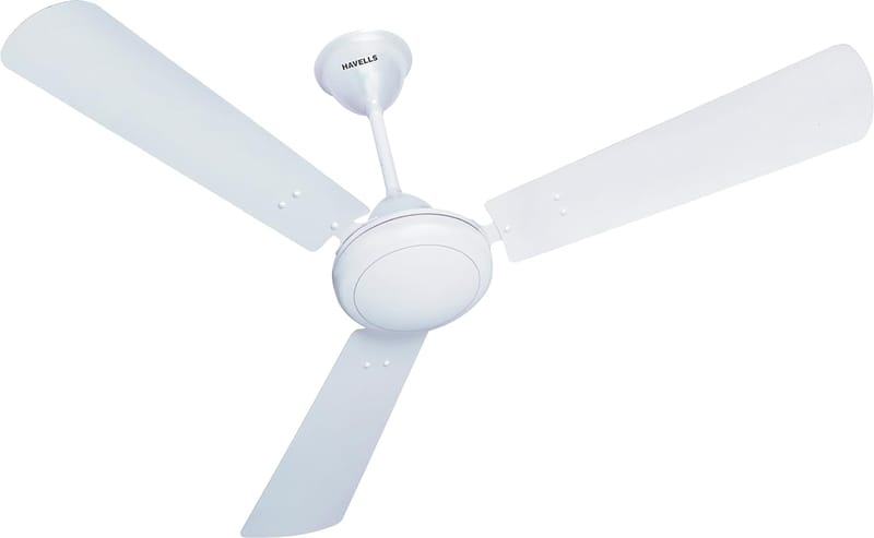 HAVELLS SS-390 ES 1200MM METALLIC PEARL WHITE SILVER CEILING FAN