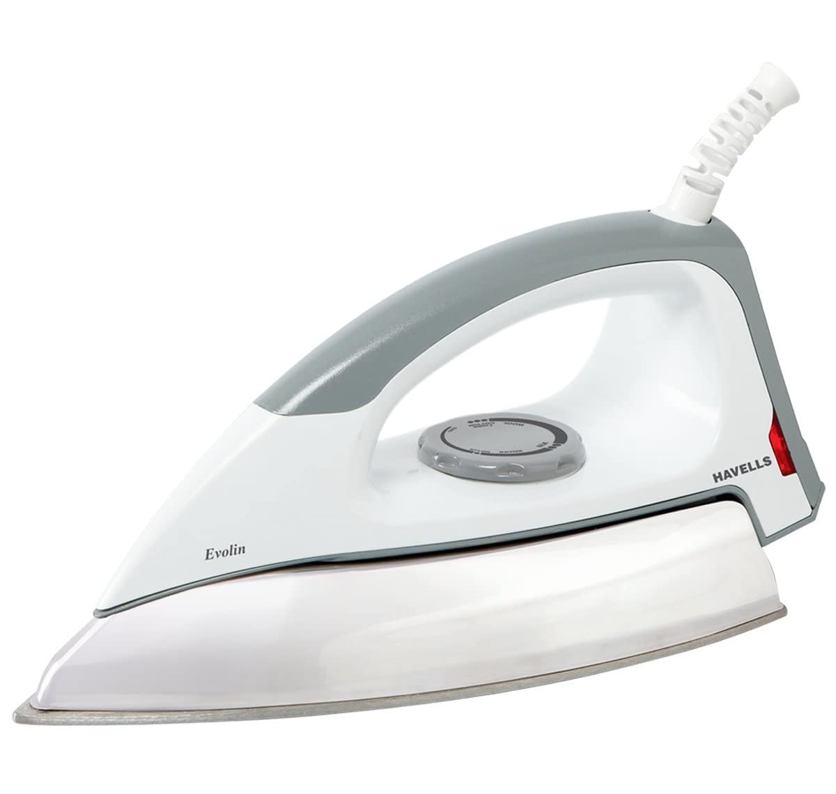 Havells Dry Iron Evolin 1100W Grey and White