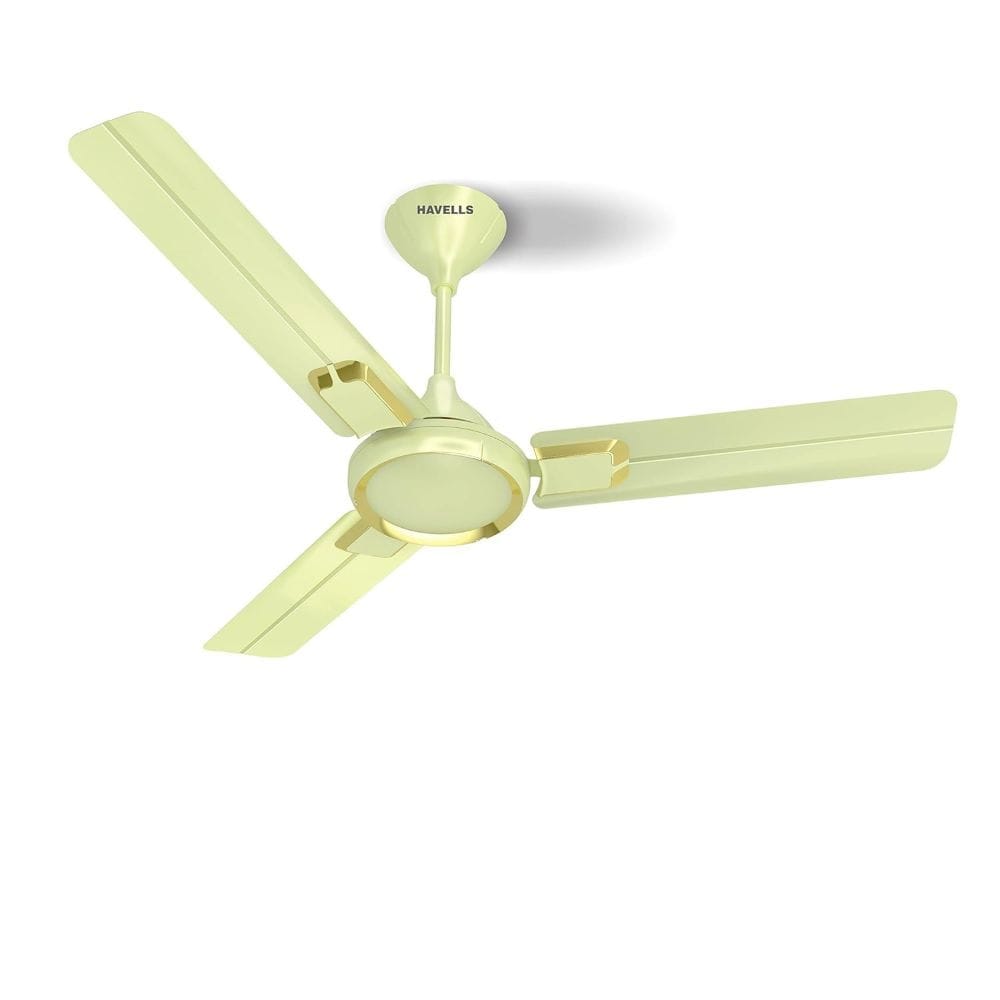 Havells Glaze 1200Mm Pearl Ivory Gold Ceiling Fan