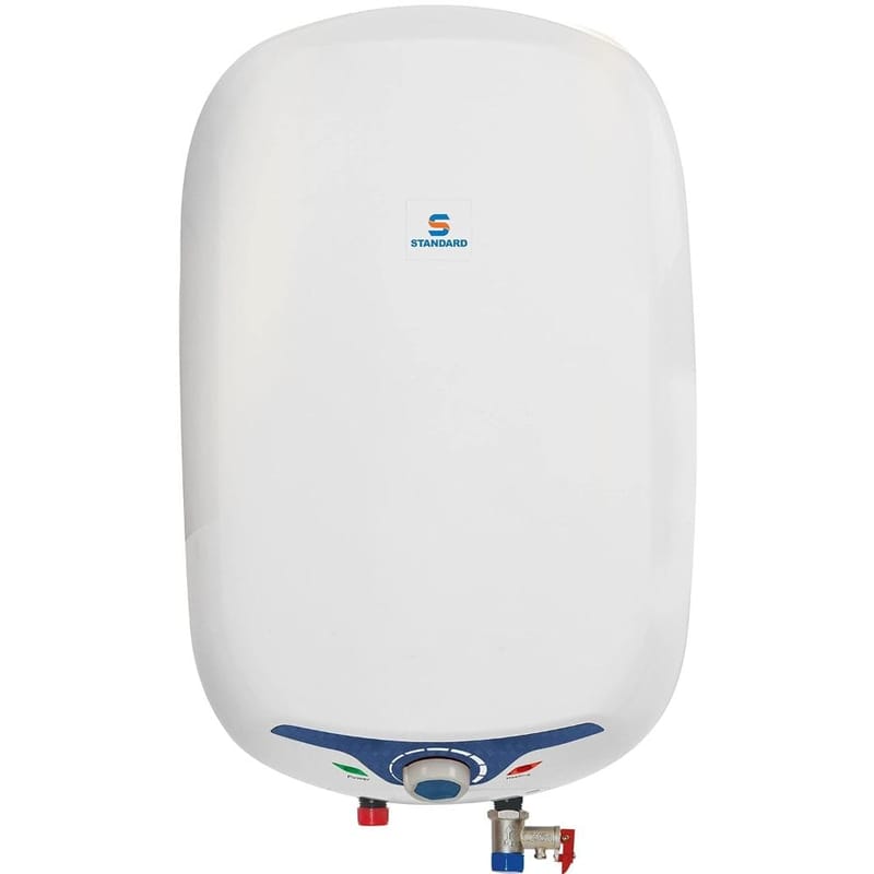 Standard By Havells Ameo 15 Litre 5 Star Rating White And Blue Storage Water Heater